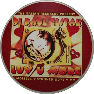 DJ Paul* - Luv U More (italienische Remixe) (12'', Bild)