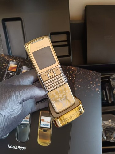 LUXURY NOKIA 8800 Sirocco Gold 8800d LV Edition RM-165 Unlocked GSM Mobile Phone - Picture 4 of 14