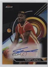 2023-24 Topps Finest Black Refractor 17/25 Clint Capela #FA-CLC Auto 0q0