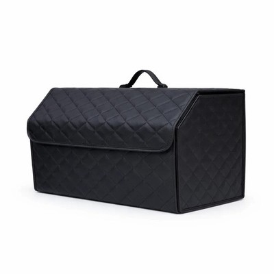 Auto Kofferraum Organizer PU Leder Luxus Faltbar Aufbewahrungsbox S M L