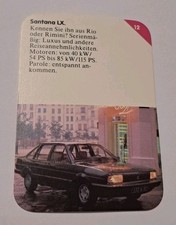 Volkswagen Santana LX - 12 - Single Card - Quartet (4)