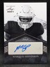 2021 Leaf Ultimate Draft Marquez Stevenson Black & White Auto Silver /99