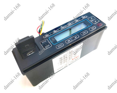 1PC Excavator For sunward SWE60E/80E9/135E/215/365 new bluetooth radio