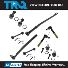 TRQ Sway Bar Link Ball Joint Tie Rod End Front LH RH Kit for Ford Super Duty 2WD