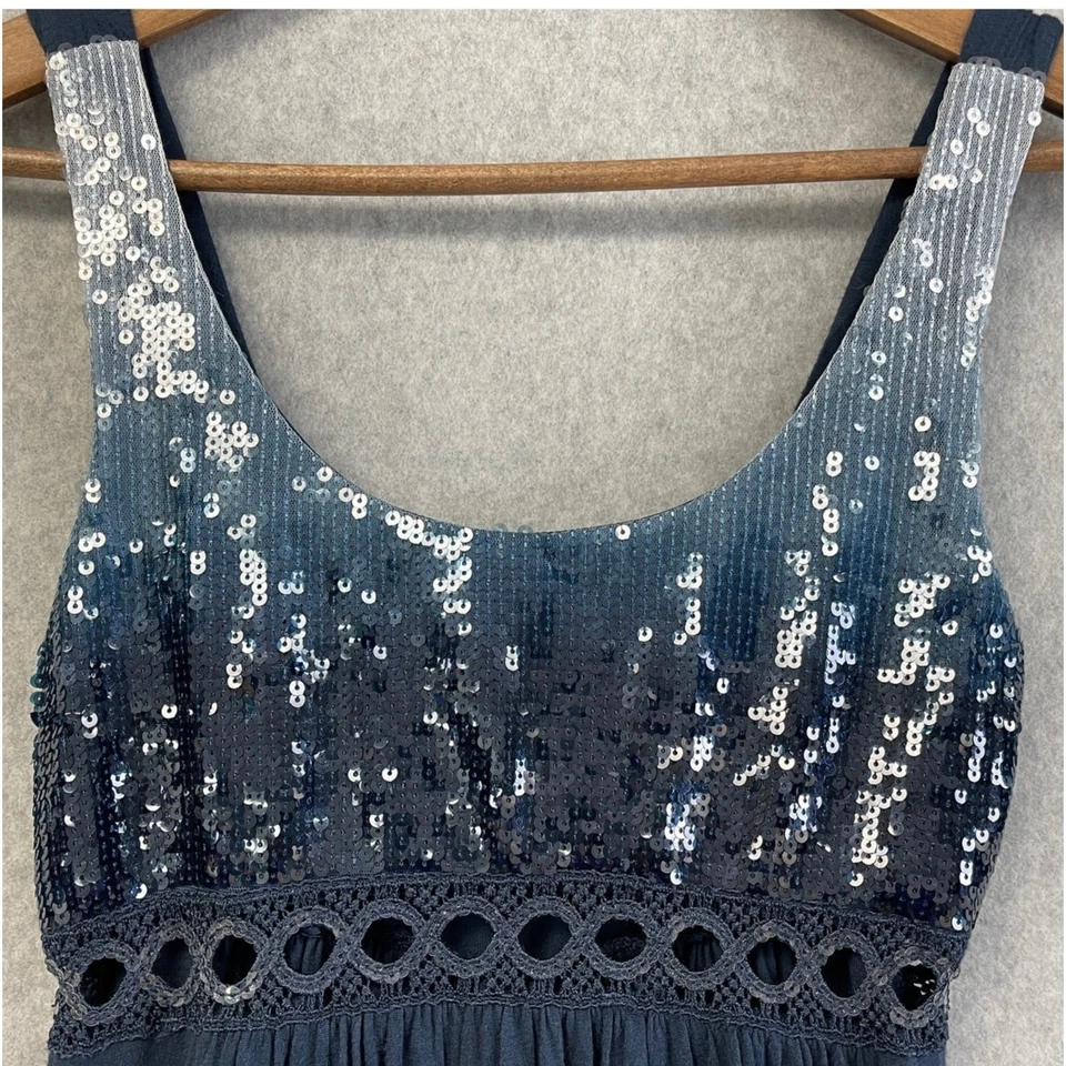 Top Babydoll Y2K Charlotte Russe Mujer Lentejuelas Pequeño Bling Hada Boho Rave Fiesta Foto 3 de 4