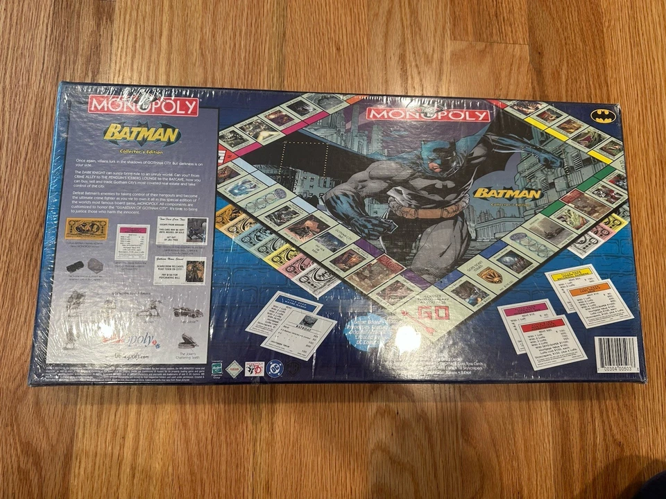 Monopoly BATMAN EDICIÓN COLECCIONISTA Juego de Mesa Parker Brothers ¡NUEVO PRECINTADO! Foto 2 de 4
