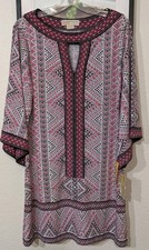 Michael Kors Pink Dress   - Size Medium - NWT - Bell Sleeves - Jersey knit
