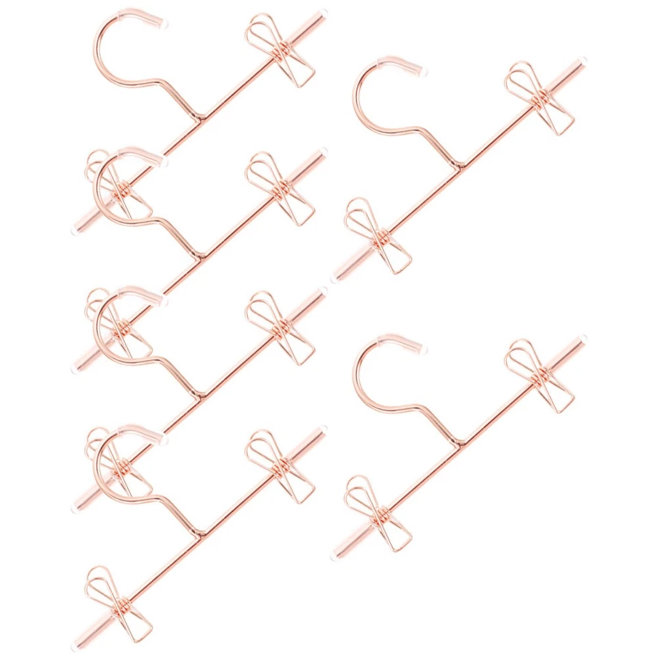  6 Pcs Kleiderbuegel Platzsparende Kleiderbügel Miniaturkleiderbügel