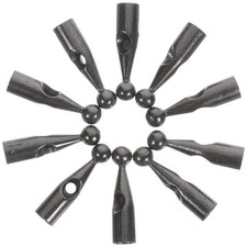 10 Pcs Metal Folding Umbrella Tips Parts Bead for Tail Umbrellas Accessories