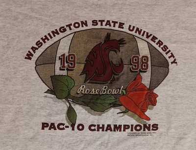 Vintage Washington State Cougars Pac-10 Champions T-Shirt college football