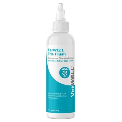 VetWELL Dog Ear Cleaner Solution & Infection Treatment for Dogs & 12 ounces 