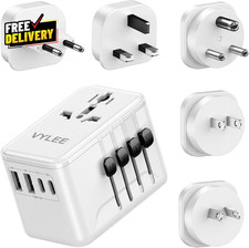 Universal Travel Adapter Type D/G/C/I/A International Plug Adaptor