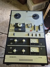 1960's ROBERTS AKAI 771X REEL TO REEL TAPE PLAYER RECORDER