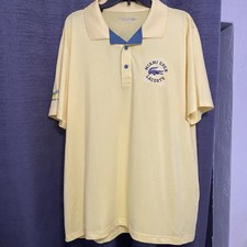 Lacoste Sport Miami Open 2024 Ultra-dry Tennis Polo yellow Mens Size XXL