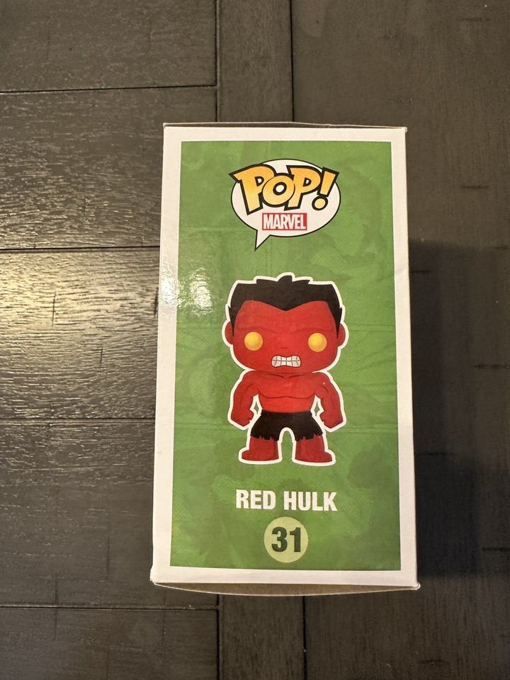 Jada JMF30346 10,1 cm Red Hulk-Metallic Version