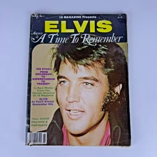 1978 ELVIS A TIME TO REMEMBER Magazine #1 Elvis Presley