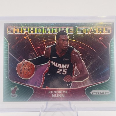 Kendrick Nunn 2020-21 Panini Prizm #9 Sophomore Stars Green Prizm