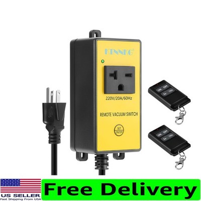 High Power 220V Remote Control Vacuum Switch - Ultimate Workshop Automation