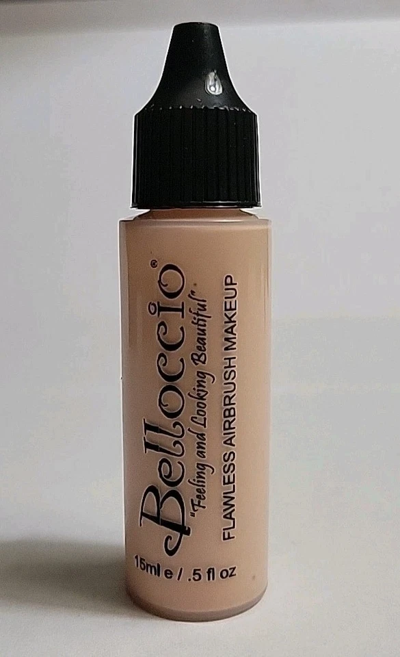 Nuevo Belloccio Pro Aerógrafo Maquillaje BLANC SOMBRA BASE Impecable Cosméticos Faciales Foto 3 de 4