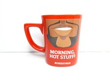 Nescafé Morning Hot Stuff Ceramic Coffee Mug Collectible  - Red Novelty Tea Cup