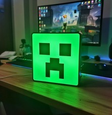 Creeper Lamp – Minecraft Kids Bedroom Lamp Creeper Nightlight