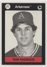 1991 Collegiate Collection Arkansas Razorbacks Tom Pagnozzi #13 0q3