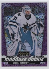 2024 O-Pee-Chee Platinum Marquee Rookies Violet Pixels /299 Georgi Romanov 1g7b