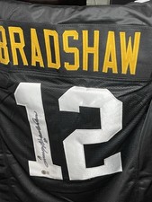 Terry Bradshaw Signed Jersey Beckett Verified Authentic