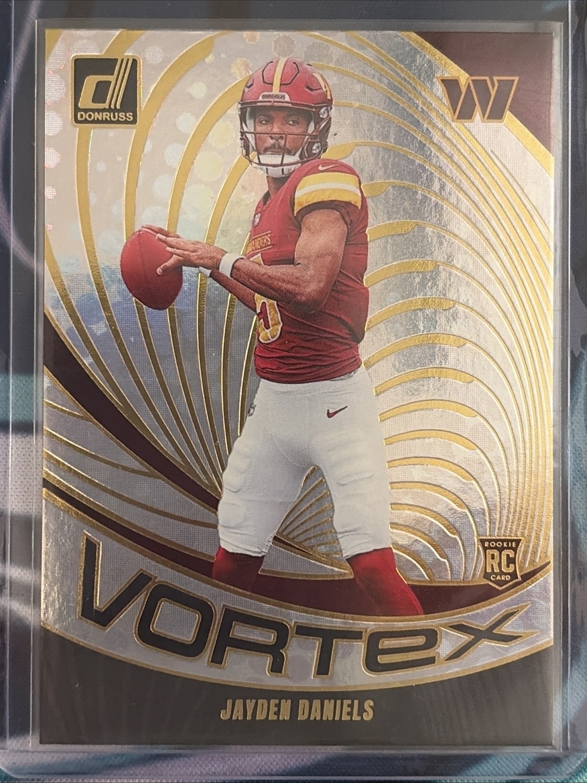 2024 Panini Donruss - Vortex Jayden Daniels #VOR-JDA (RC)