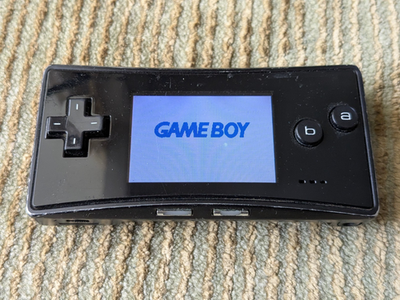 Nintendo Game Boy Micro Famicom Console - Red/Gold for sale online