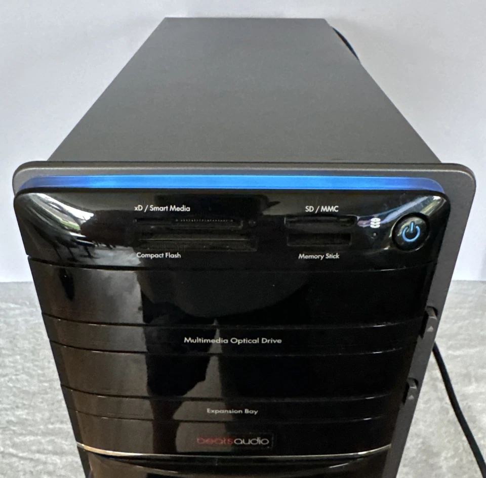 HP Pavilion Desktop Tower p7-1421 PC AMD A8-5500 8GB Ram 1TB Ubuntu Keyboard - Image 3 of 4