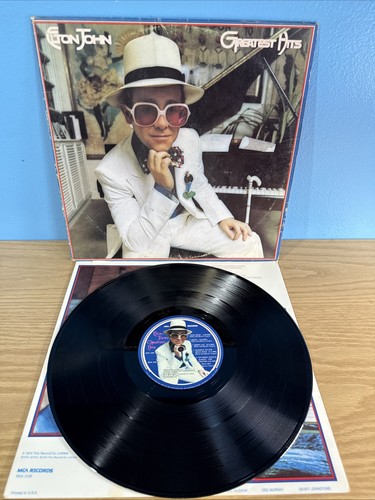 Elton John Greatest Hits LP 1974 MCA Records MCA 2128 Vinyl Album