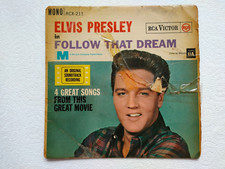 ELVIS PRESLEY - FOLLOW THAT DREAM EP - RCX 211 - MONO - 1962