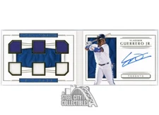 Vladimir Guerrero Jr. 2019 Panini NT Six Pack Rookie Patch Auto #SPM-VG 97/99