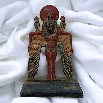 Rare Ancient Egyptian Goddess Sekhmet Pharaonic Unique Statue Antiques BC