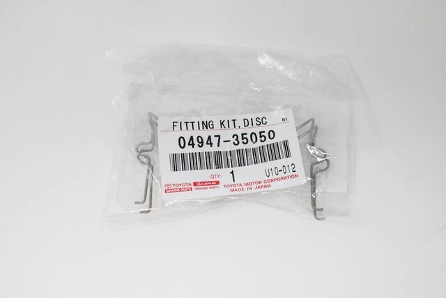 BRAKE PADS HARDWARE KIT FIT FOR TOYOTA 4RUNNER FJ CRUISER GENUINE