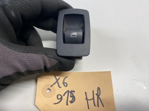 BMW X6 E71 / Fensterheberschalter Fensterheber Hinten Rechts 6945874
