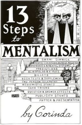 13 STEPS TO MENTALISM by Tony Corinda - New Hardcover Mentalism