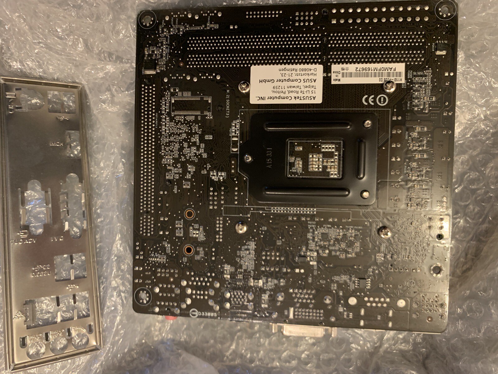 Asus H110iplus D3 ITX Motherboard Intel G4400 CPU 8GB DDR3 Bundle eBay