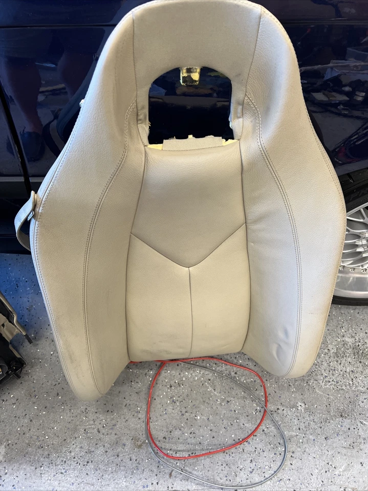 Cojín de asiento 11 Mercede R171 SLK350 SLK300 lado derecho superior beige pasajero Foto 4 de 4