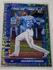 2021 Panini Donruss Adalberto Mondesi Elite Series Vector Parallel No. ES13