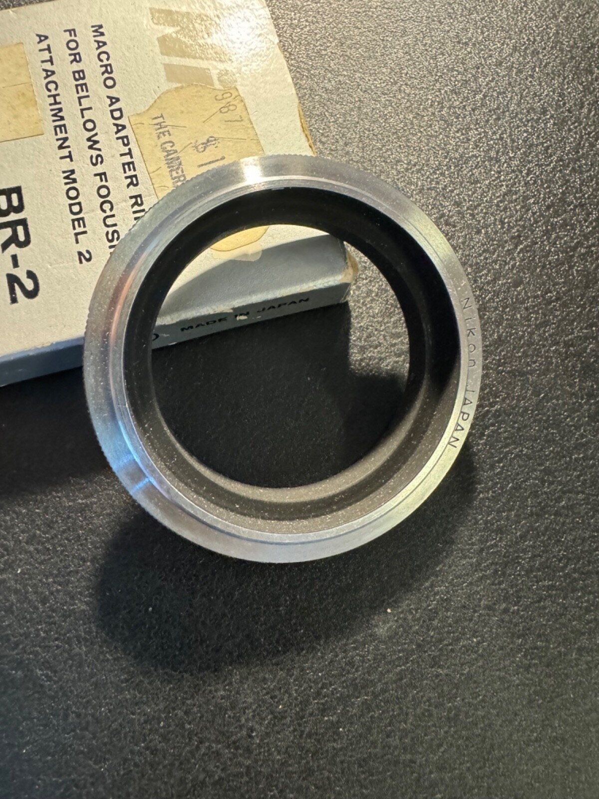 Bellows Reverse Lens Nikon Nikkor BR-2 Lens reversing Ring - Reverse Mount 52mm diameter for ...