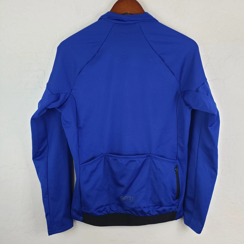 Gore Wear Jacket Women's Medium Blue Long Sleeve Full Zip Cycling Jacket - Image 2 of 4