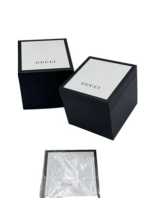 Scatola Orologio GUCCI Box Astuccio Nuovo Cofanetto