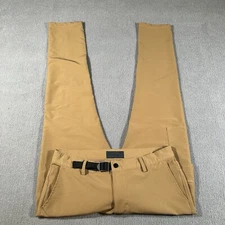 Nomad Slim Fit Pants Mens Size 32x32 Brown Cargo Chino Belted Stretch
