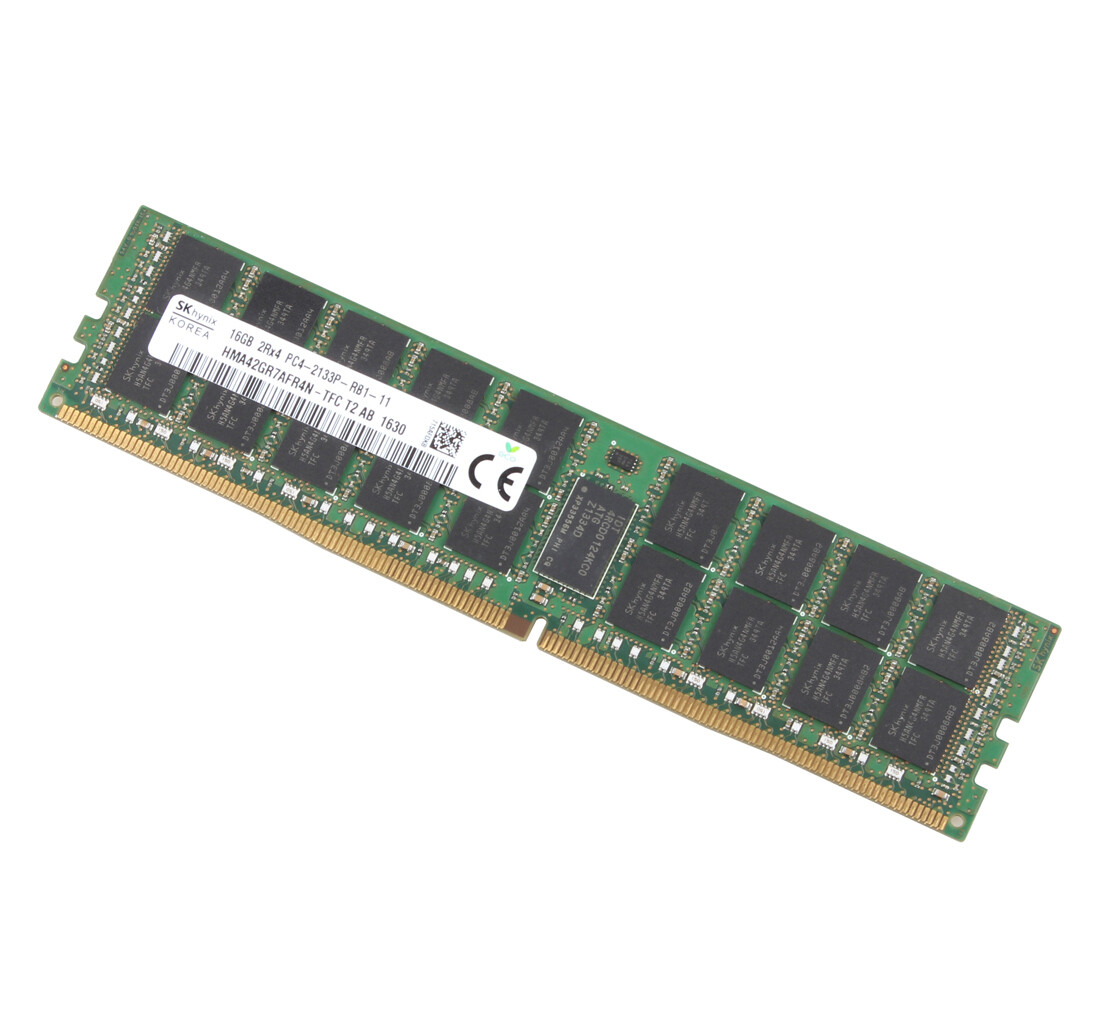 SK Hynix 4x 16GB 2RX4 PC4 2133P-RB1-11 DDR4 REG-ECC DIMM Server