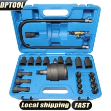 Air Vibration Injector Removal Extractor Pneumatic Puller Tool Set Diesel