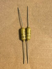 2 NOS Vintage Mullard .022 uf 200v Mustard Ca...