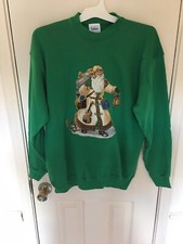 Vintage Christmas Sweatshirt Size Large