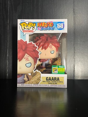 Funko Pop! Gaara Naruto Shippuden # 1649 San Diego Comic Con SDCC Limited Anime